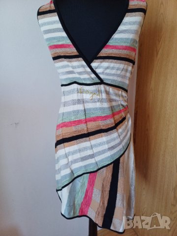 Плетена рокля Desigual M-L, снимка 4 - Рокли - 41479455