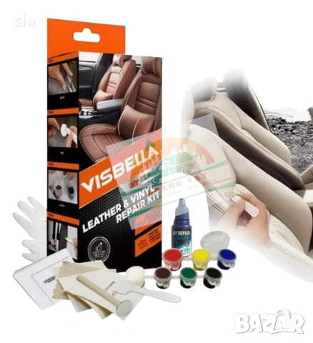 Боя за кожа 7 цвята