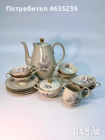 фин немски порцелан Edelstein Bavaria, снимка 4 - Сервизи - 52935364