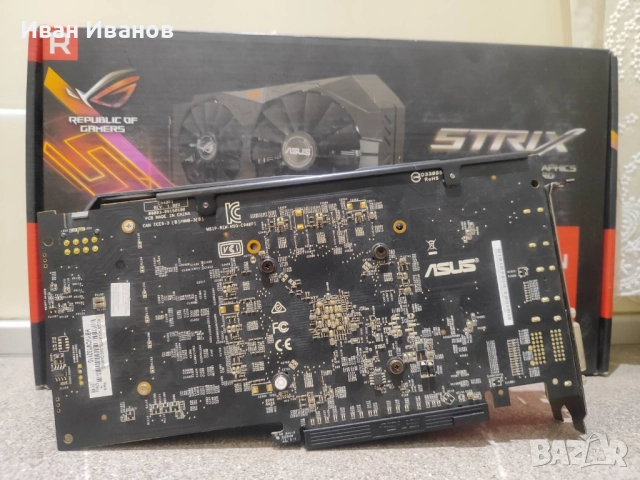 Видеокарта Asus RX570, снимка 2 - Видеокарти - 51750315