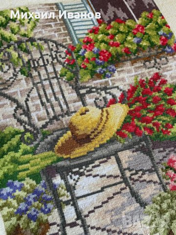 Гоблен "Градина", снимка 4 - Гоблени - 33814940