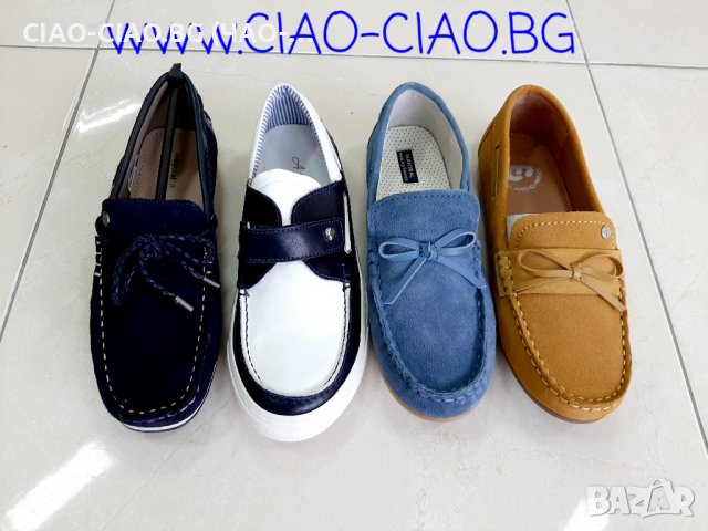 Детски Мокасини за момче от Естествени велур и кожа №25-№37, снимка 13 - Детски обувки - 33531479