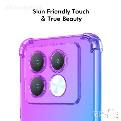 Infinix Note 40 Pro 4G Удароустойчив ENKAY Силиконов Калъф и Протектор, снимка 7 - Калъфи, кейсове - 51274847