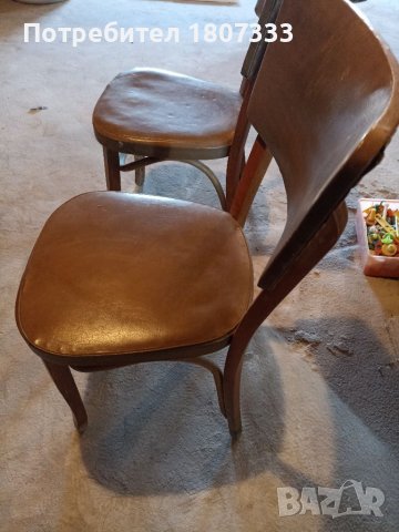 Ретро виенски столове, снимка 2 - Столове - 39616220