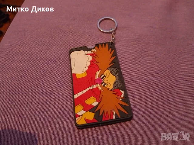 Sonic the Hedgehog.sega Ключодържател нов и подарък две картинки