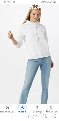 POLO Ralph Lauren Hoodie Womens Size XS НОВО! ОРИГИНАЛ! Дамски Суичър!, снимка 3 - Суичъри - 48044206