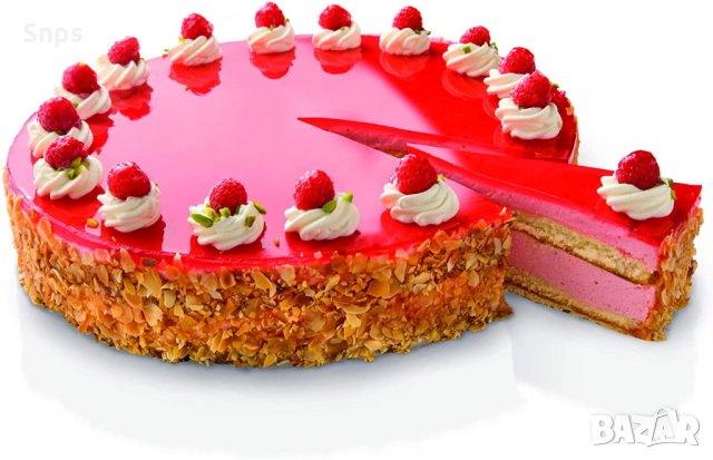 Прозрачна спринцовка за торти с 5 приставки Zenker, снимка 2 - Други - 36003216