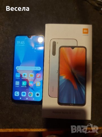 Xiaomi redmi note8 2021 Смарт телефон 