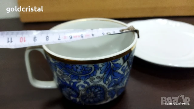 Стар български порцелан изида кашмир , снимка 5 - Антикварни и старинни предмети - 50477330