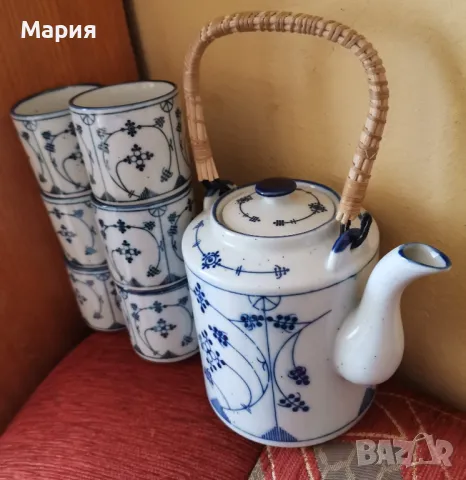 Чаши и чайник, снимка 2 - Чаши - 49234708