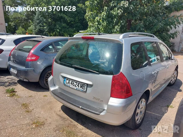 Продавам Пежо 307 SW / 1.6 HDI / 90 PS/Панорамен покрив, снимка 6 - Автомобили и джипове - 56003172