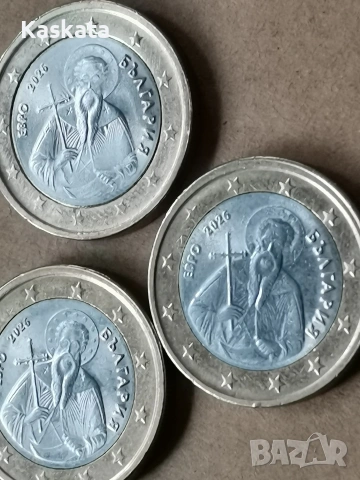 Редки!! 3 броя Евро монети със дефекти., снимка 2 - Нумизматика и бонистика - 53702321