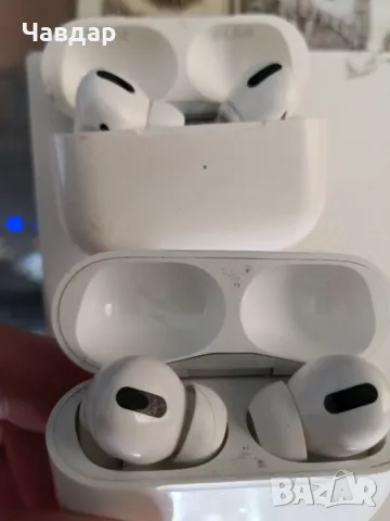 2 комплекта слушалки Aipods pro за части или ремонт