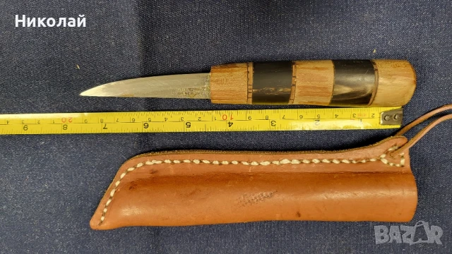 Стар скандинавски нож, финка Швеция 16, снимка 2 - Антикварни и старинни предмети - 50539872