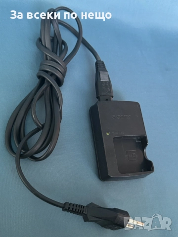 Оригинално зарядно за фотоапарат , Sony BC-CSGE , зарежда батерии NP-FG1 , NP-BG1
