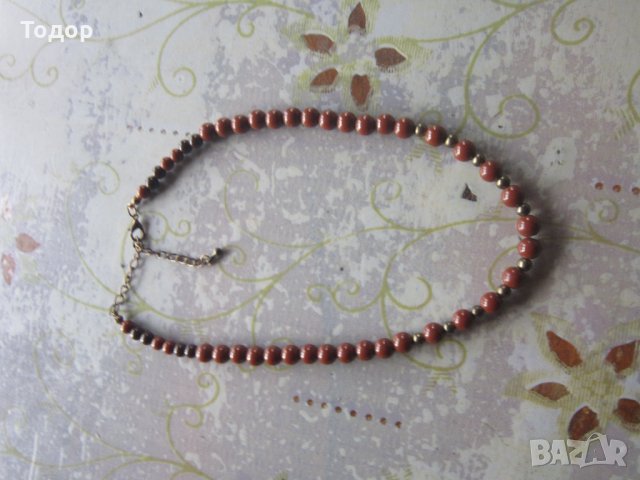 Страхотно колие гердан с камъни 7 , снимка 3 - Колиета, медальони, синджири - 34780669