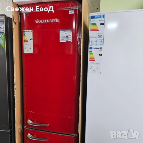 ретро хладилник с фризер Wolkenstein, снимка 7 - Хладилници - 51106679