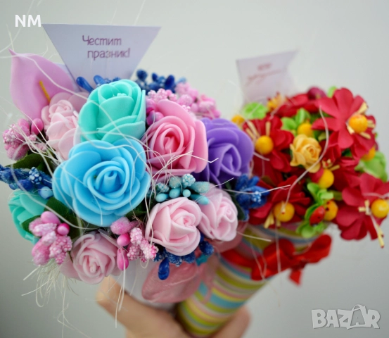Вечни мини букети - НАЛИЧНИ!, снимка 6 - Декорация за дома - 52648389