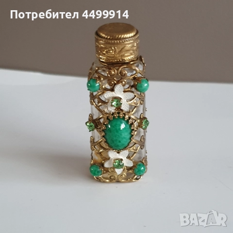Старо колекционерско шишенце за парфюм, снимка 3 - Антикварни и старинни предмети - 52914939