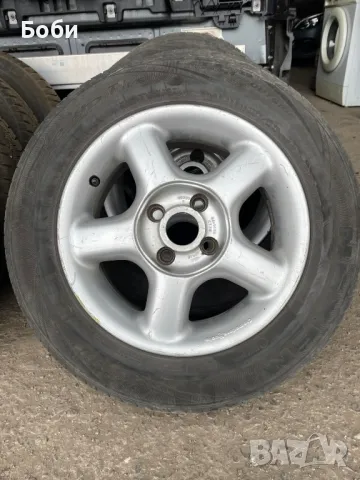 Два комплекта джанти с летни/зимни гуми // Honda 14" 4x100mm