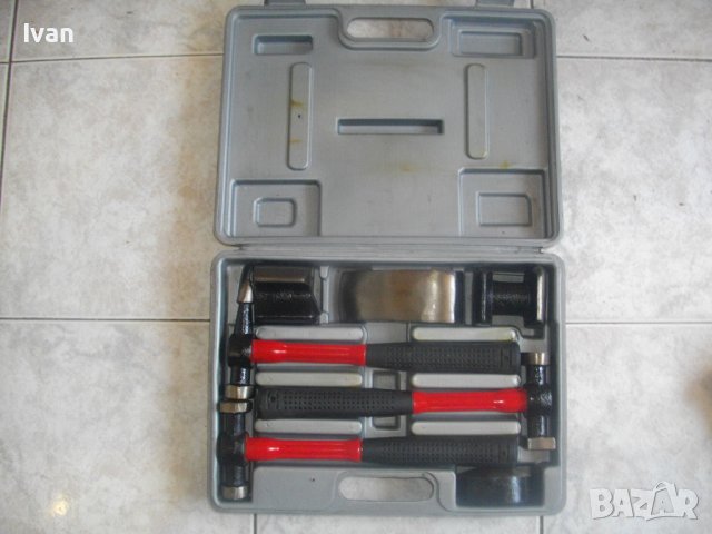 Нови Немски:Ръчен ТЕНЕКЕДЖИЙСКИ Комплект Наковални Чукове Комплект Мини Ръчни Инструменти Моделизъм, снимка 2 - Други инструменти - 41537882