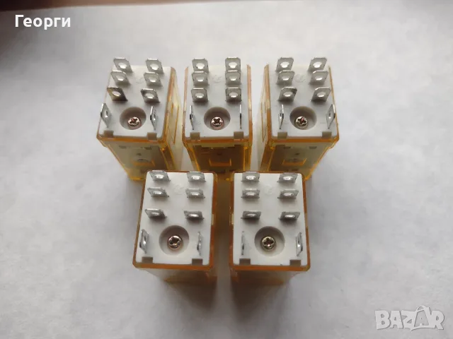 Релета RH2B - DC24V, снимка 11 - Резервни части за машини - 56275360
