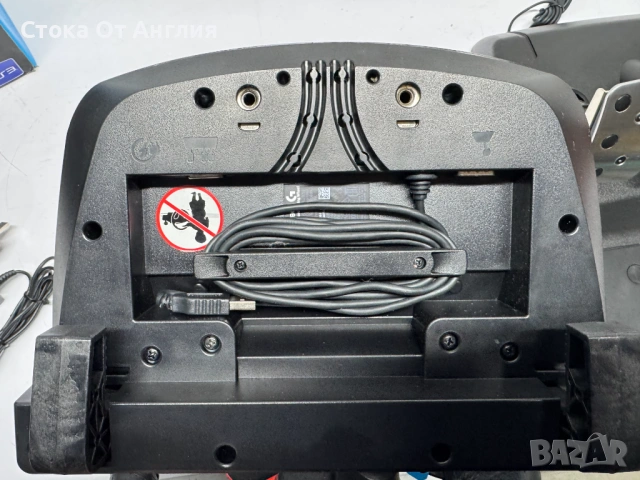 Волан с педали - Logitech G29 / PC/PS4/PS5, снимка 4 - Други игри и конзоли - 53810048