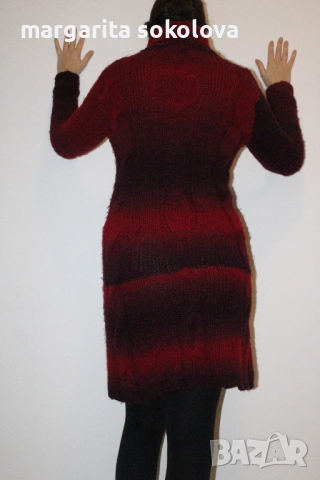 Трикотажна рокля, снимка 2 - Рокли - 52963730