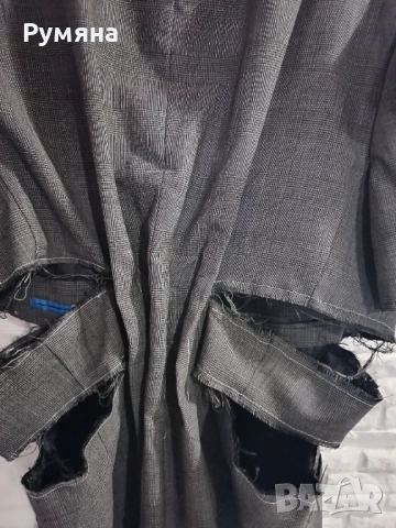 Ефектно сако,къс ръкав, снимка 2 - Сака - 52153795