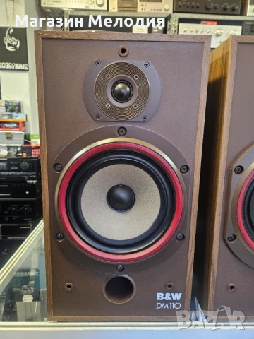 Тонколони B&W DM110 Digital Monitor – Легендарен звук, Made in England, снимка 6 - Тонколони - 53828227