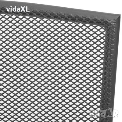 vidaXL Стифиращи градински столове, 2 бр, стомана, сиви（SKU:42705）, снимка 4 - Градински мебели, декорация  - 48089168