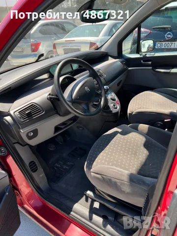 peugeot 807 2.2 hdi 2005 навигация ксенон парктроници, снимка 6 - Автомобили и джипове - 56119172