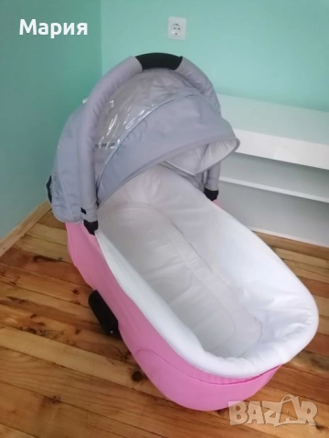 Бебешка количка и столче за кола, снимка 4 - Детски колички - 52425652