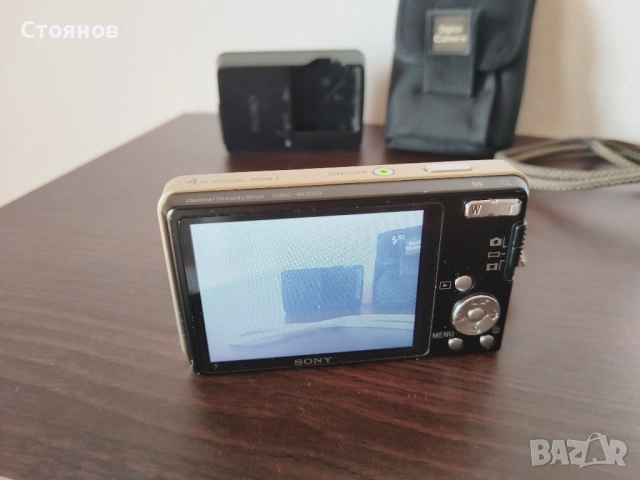 SONY DSC-W350 14.1MP 4x Wide Angle Zoom, снимка 9 - Фотоапарати - 46954379