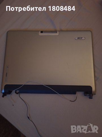 Лаптоп Асер за части, 17,3 инча, всичко работи без дънната платка, снимка 3 - Лаптопи за дома - 38731157