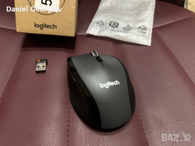 Нова Безжична Мишка Logitech M705 Marathon, снимка 4 - Клавиатури и мишки - 53650946