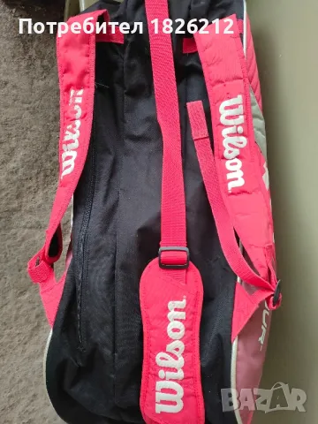 Сак-раница за тенис Wilson , снимка 5 - Тенис - 49742470