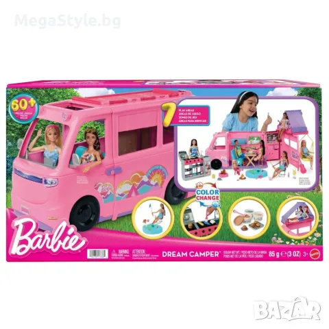 Комплект за игра Barbie, Dream Camper,Барби Кемпер
