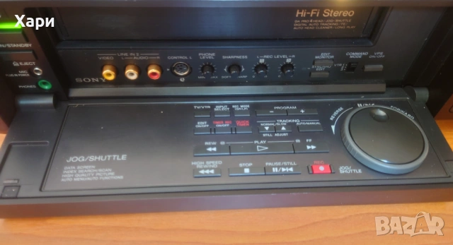 Видео рекордер HI-FI stereo Sony VHS SLV-815VP, снимка 4 - Плейъри, домашно кино, прожектори - 53576032