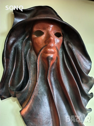 Интересна Кожена Маска, снимка 6 - Други ценни предмети - 52125067