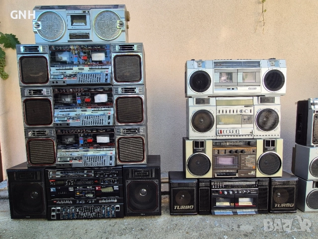 boombox Sharp, Hitachi, Sanyo, Lasonic , снимка 9 - Радиокасетофони, транзистори - 45081477