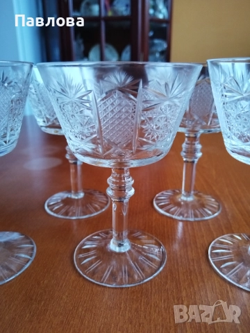 Кристален сервиз,, Ропотамо ", снимка 3 - Чаши - 52718945