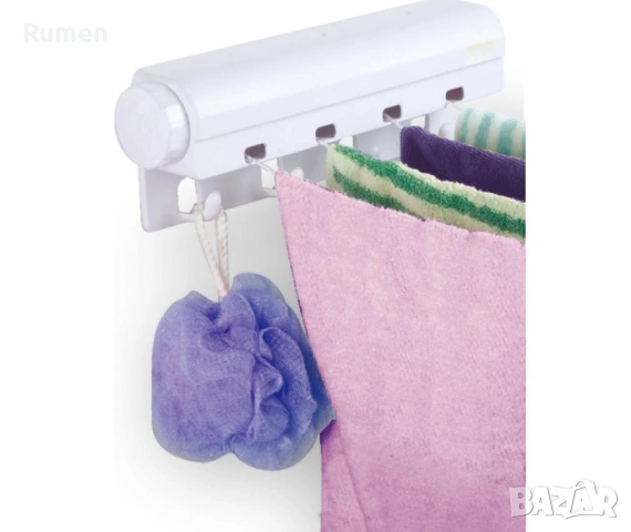 Разтегателен сушилник за дрехи , снимка 7 - Сушилници - 53435004