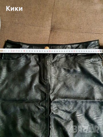 Дамска Кожена пола, снимка 4 - Поли - 34761114