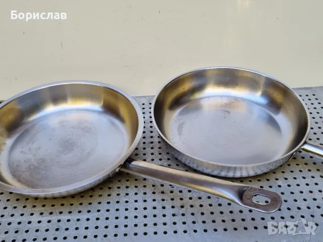 Тигани - неръждаеми, снимка 5 - Съдове за готвене - 47610402