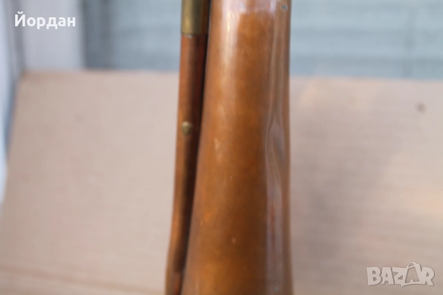 Стара ловна/бойна тръба , снимка 4 - Антикварни и старинни предмети - 52392601