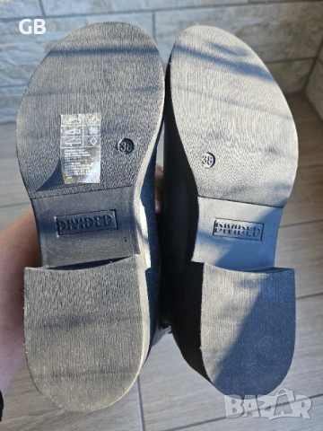 Нови ботуши 38, изкуствена кожа, снимка 7 - Дамски ботуши - 53403752