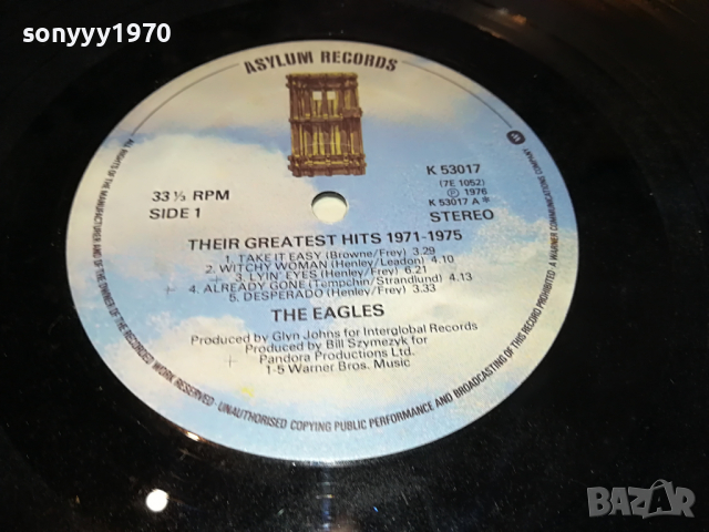 ПОРЪЧАНА-the eagles-внос england 2303221119, снимка 13 - Грамофонни плочи - 36203973