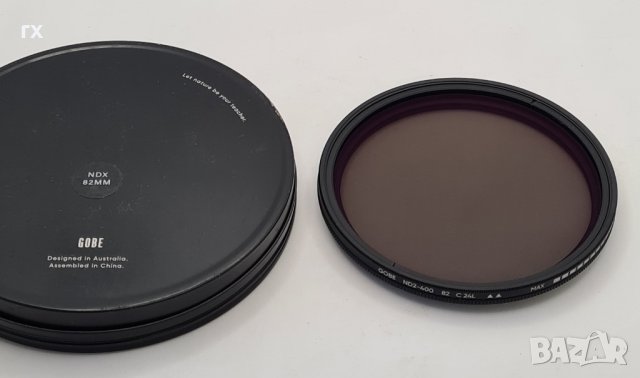 Филтри  Gobe CPL, ND2-400 49mm,55, 58mm, 67mm, 72 , 77mm 82, снимка 9 - Обективи и филтри - 33492764