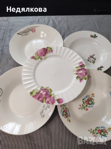 Порцеланови чинии., снимка 3 - Чинии - 41203131